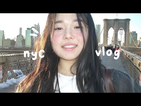 NEW YORK VLOG🖇️: First time in the city, exploring, friends, new experiences etc