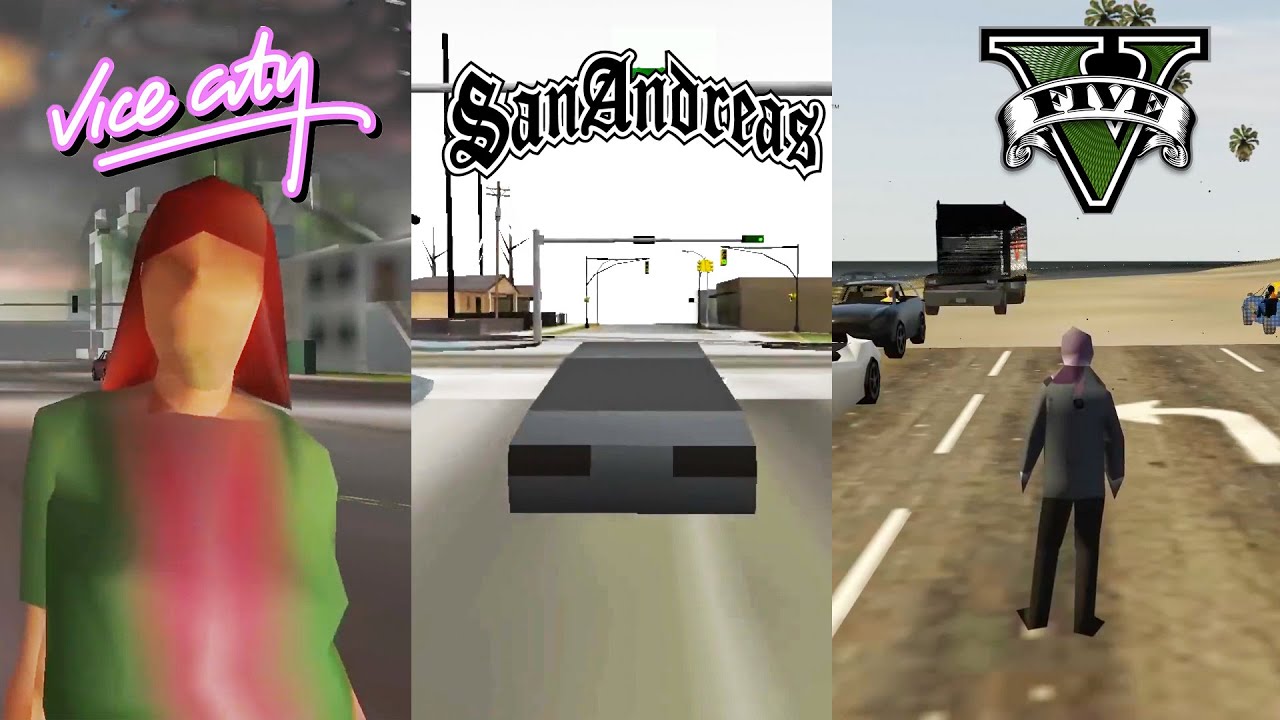 COLOCANDO OS PIORES GRÁFICOS POSSÍVEIS EM CADA GTA