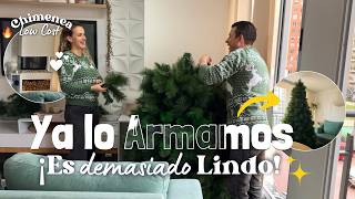 🎄Este ARBOL es ¡Demasiado REALISTA!😍 Todavía no está decorado y miren cómo luce😱
