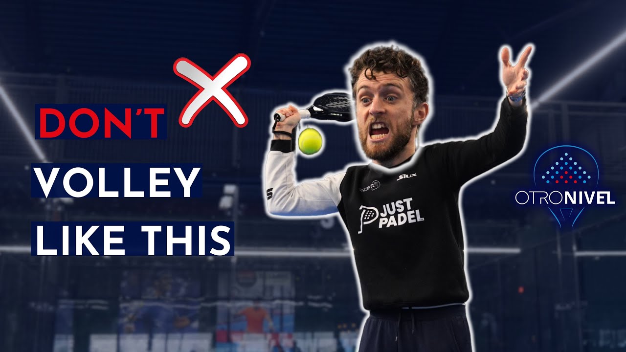 Master your padel volleys by learning key do's and don'ts, especially for slice.