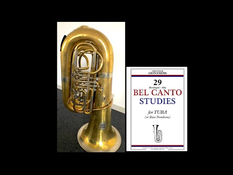 GIONANIDIS: 29 Bel Canto Studies for tuba | ✥No.22✥ | BOHLAND & FUCHS Kaisertuba