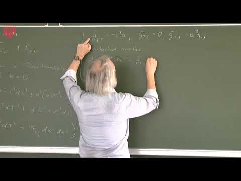 Physical Cosmology - Volker Perlick - Lecture 20