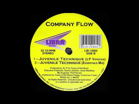 Company Flow ‎– Juvenile Technique (Hip Hop) (1994)