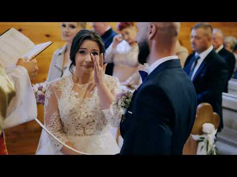 WZRUSZAJĄCY ŚLUB, PEŁEN EMOCJI I ŁEZ / DANIELA & MACIEJ