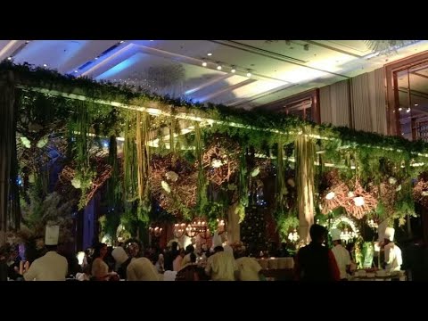 Indian Wedding reception decoration, wedding  ideas, recept #Sanjitflower  #decoratino
