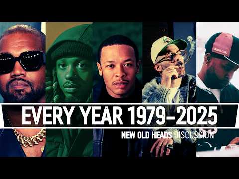 The Best Hip Hop Producer Every Year (1979-2025)