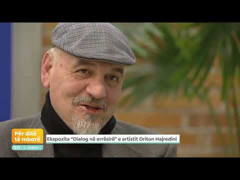 Ekspozita ''Dialog në errësirë'' e artistit Driton Hajredini - Për ditë të mbarë  16.03.2022