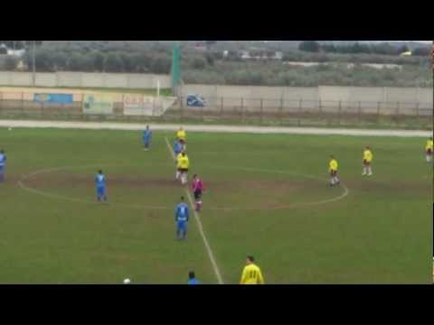 Cellamare/Capurso-Nuova Andria 2-1 (entrata in campo e calcio di inizio)