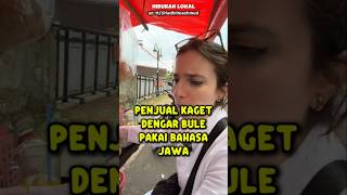 Download lagu Penjual Kaget Dengar Bule Pakai Bahasa Jawa #reaksibule #bule #shorts mp3