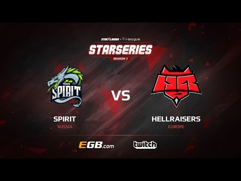[EN] Spirit vs HellRaisers, map 1 overpass, SL i-League StarSeries Season 3 Europe Qualifier