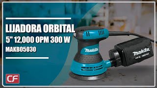 Miniatura del v&iacute;deo sobre la lijadora Makita BO5030
