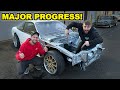Brian’s 240sx Is Off JackStands!+ New Wheels and Suspension