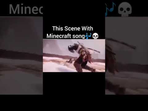 GamIInG_Shorts - This God Of War Scene With Minecraft Song💀
