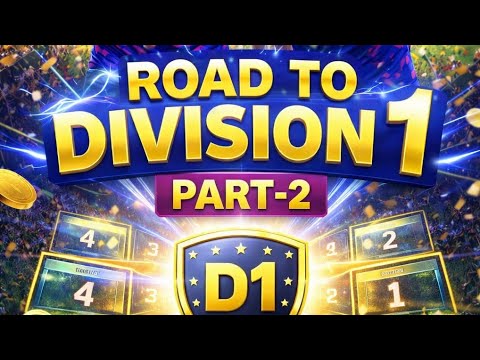 Road to division 1 ( part-2)🥶