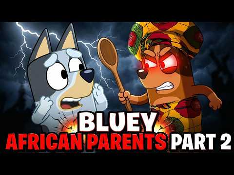 If BLUEY had AFRICAN PARENTS | Part 2| The SLEEPOVER |Raissa Artista