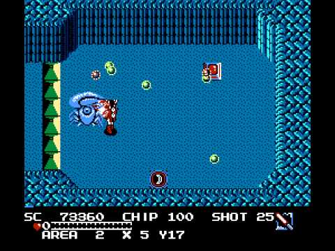 Guardic Gaiden (The Guardian Legend) Power Up Glitch / Bug