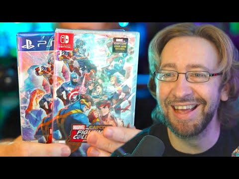 It's Actually Real...Marvel vs Capcom Collection Unboxing