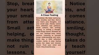 A Clear Feeling “Start Today, Do Confidently Tomorrow!” #boostyourconfidence #selfimprovement