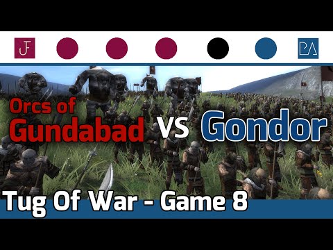 Medieval 2 Total War: Third Age - Tug Of War - The Orcs Of Gundabad vs Gondor #8