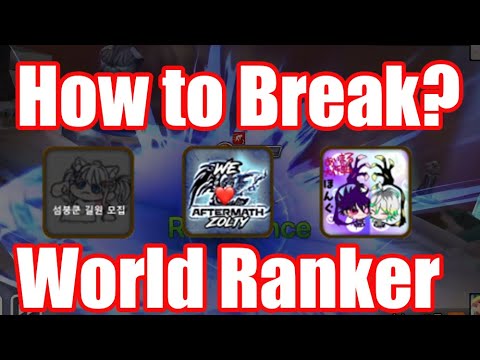 【Summoners War RTA】How To Break World Ranker? #1