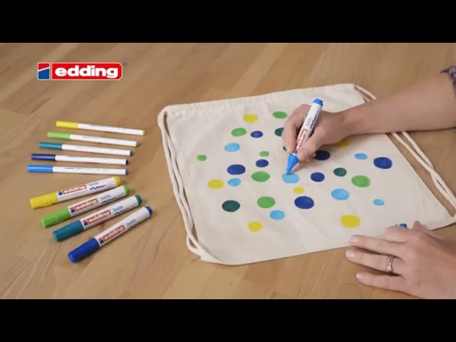 Vídeo relacionado con 20 Rotulador Textil Permanente con Punta Fina - para Tela No Tóxica y Indeleble - Perfecto para Camisetas, Bolsas, Tote Bag y Otros Tejidos - Para Niños y Adultos