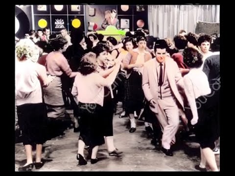 1957 Dick Clark discusses the first year of American Bandstand on ABC. Part 4.