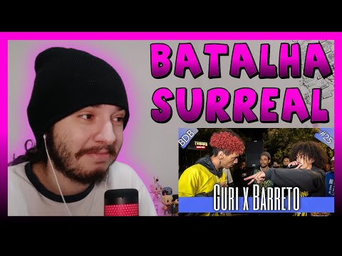 GURI X BARRETO | 2 FASE BATALHA DA BRASILANDIA #25 | REACT BAUEB