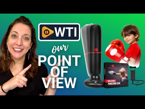 Boxerpoint Inflatable Punching Bag for Kids 3-8 Years Old - WTI product video review