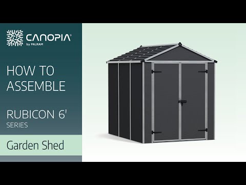 How To Assemble a Rubicon™ 6 ft. Series Garden Shed [FULL GUIDE]