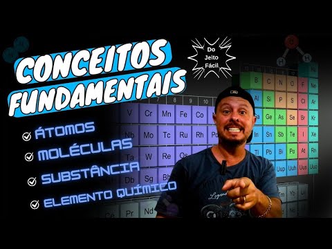 Conceitos Fundamentais | Átomos, Moléculas, Substâncias e Elemento Químico #química #vestibular