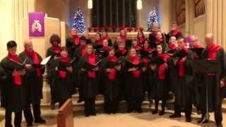 The Cherry Tree Carol --  Sir David Willcocks -- The Stairwell Carollers