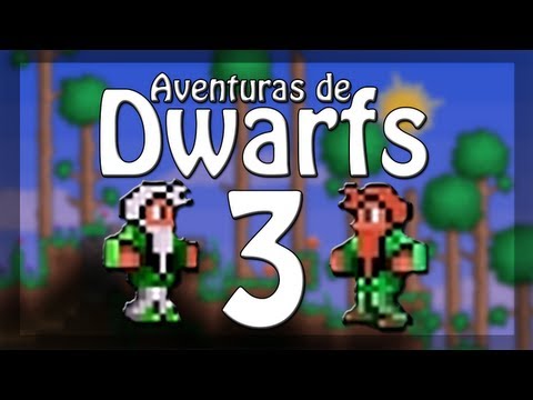 Dwarf Adventures - Terraria - Ep 3 - Exploring the World!