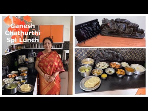 Ganesh Chaturthi Festival Special Lunch  !!       South Indian Veg Lunch !