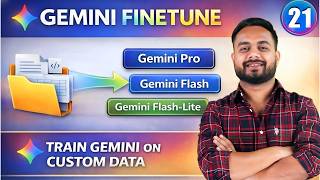 LLM Fine-Tuning 21: Google Gemini Fine-Tuning Masterclass using Vertex AI | Supervised Finetuning