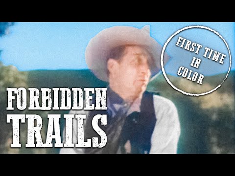 Forbidden Trails | COLORIZED | Buck Jones | Full Western Movie