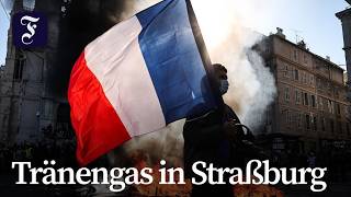 Massenproteste in Frankreich gegen hohe Lebenshaltungskosten