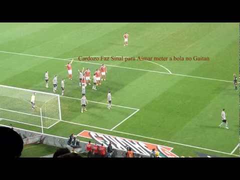 Aimar e bomba de Gaitan contra Sporting