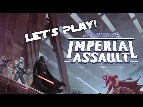 Let's Play Star Wars Imperial Assault (with Han Solo Ally pack)