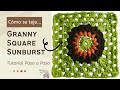 Cuadrado Rayo de Sol * Granny Sunburst ...