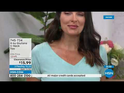 HSN | G by Giuliana Rancic Fashion Clearance 08.04.2022 - 03 AM