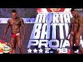 Mortal Battle Pro/Am 2018 - Men's Bodybuilding (Athletic)