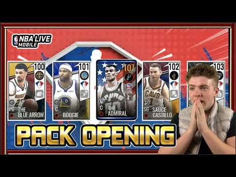 4TH OF JULY NEW NICKNAMES PLAYER PACK OPENING & THE ADMIRAL! | NBA LIVE MOBILE 19 S3 NEW NICKNAMES Video