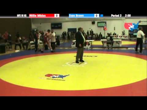 96 KG Consolation SF - Willie Miklus OTC vs Evan Brown CWC