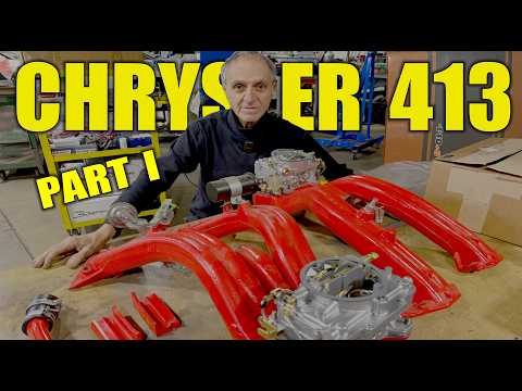 1961 Chrysler 300G Original Engine Dyno Test - 413 Long Ram Part I