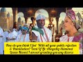 How do you think I feel when you publicly reject me? Ooni Of Ife Allegedly Slàmmed Queen Naomi
