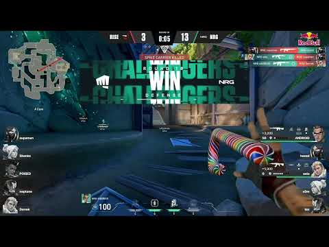 NRG BEAT RISE 2-0, 13-3 on BOTH MAPS | VCT OPEN QUALIFIER