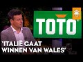 TOTO-voorspelling: 'Italië gaat winnen van Wales' | DE ORANJEZOMER
