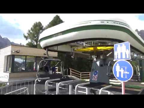 Discesa integrale seggiovia Leitner "Pian Pecei - Ciampedie" - Vigo di Fassa/Vich (TN)