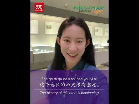 Learn Chinese in 1 min: How to say "history" in Chinese?