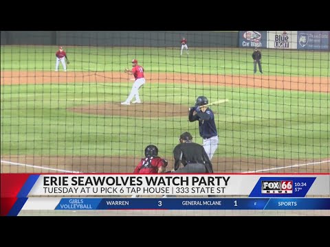 SeaWolves holding game two watch party at U Pick 6 Tap House